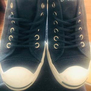 Navy Converse with Jack Purcell